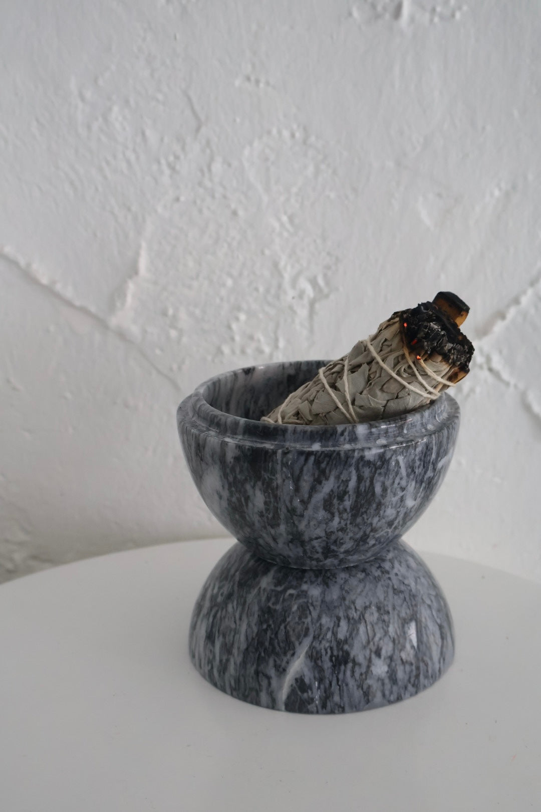 The Oracle | Marble Incense, Sage & Palo Santo Holder