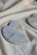 Vilma Marble Gua Sha (Limited Edition Soft White Bluish-Gray Marble)