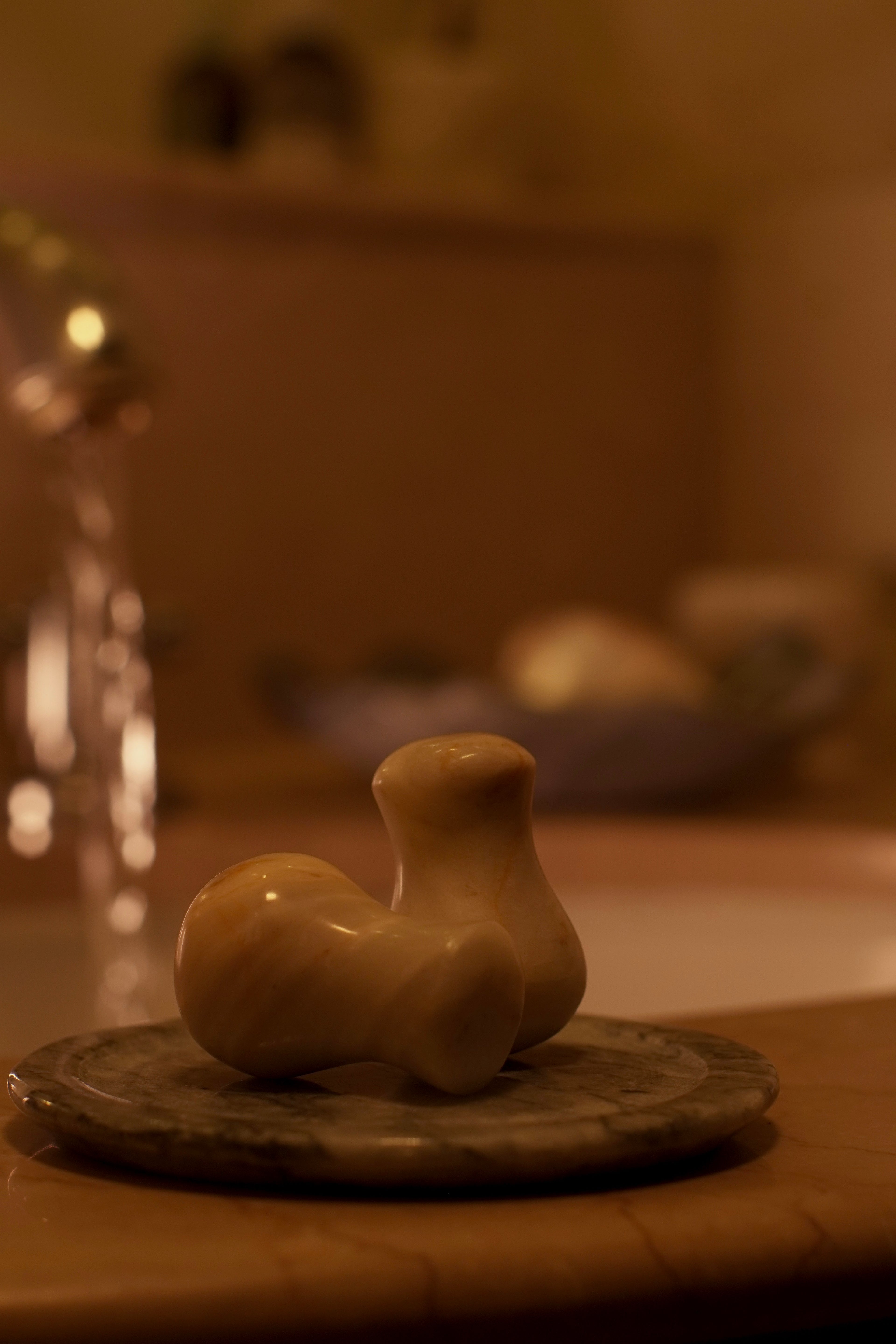 Anna Cristina Marble Mushroom Gua Sha